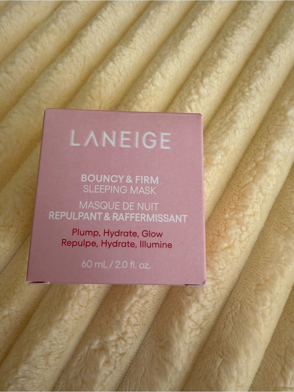 LANEIGE Hydrating Overnight Mask - Light Pink Jar